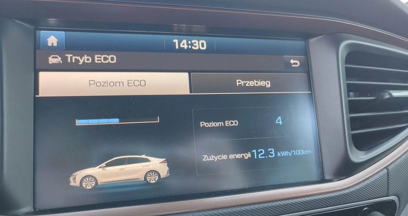 Hyundai IONIQ cena 58900 przebieg: 172500, rok produkcji 2017 z Kołobrzeg małe 562